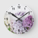 Recherche de fleur lilas horloges Pour elle