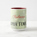 Search for funny alpha mugs Modern