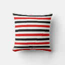 Recherche de rayures noires blanches coussins Géométrique