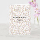 Recherche de perle anniversaire cartes Rose