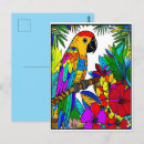 Recherche de perruches cartes postales Rouge