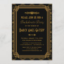 Search for 1920s bachelorette party invitations Black
