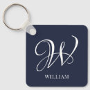 Search for navy square keychains Elegant