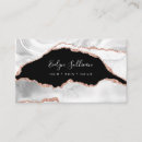 Recherche de couleur or cartes visite Coiffeuse