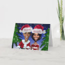Search for obama christmas cards Santa