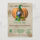 Search for children halloween invitations Pumpkin