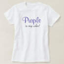 Recherche de purple tshirts Jolie