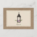 Recherche de dentelle lavande invitations Rsvp