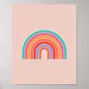 Search for rainbow posters Boho