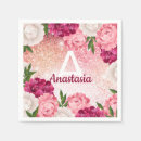 Recherche de belles fleurs serviettes Floral