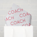 Search for team tissue paper Coach