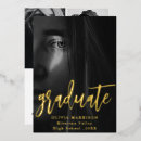 Search for commencement invitations Modern simple elegant chic