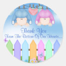 Recherche de garçon fille jumeaux autocollants Faveurs