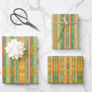 Search for green and gold wrapping paper Boho