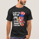 Search for 4th of july hotdog tshirts Until