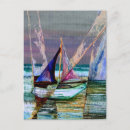 Recherche de mer turquoise cartes postales Aquarelle