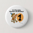 Search for happy monkey buttons Birthday