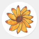 Search for yellow orange stickers Wildflower
