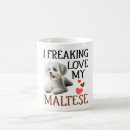 Search for maltese dog mugs Cute