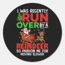 Search for run stickers Santa claus