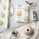 Search for hydrangea wrapping paper Green