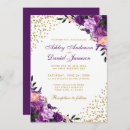 Search for ultra violet wedding invitations Purple