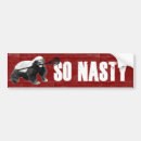 Search for badgering bumper stickers Honey badger