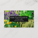 Search for essential oil business cards Holistic