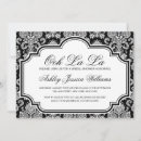 Search for ooh la la invitations Black
