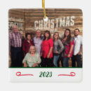 Search for 2 sided photo ornaments Elegant