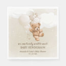 Recherche de teddy bear baby shower napkins Nous pouvons attendre