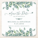 Recherche de save the date dessous de verres Rustique