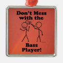 Search for bass guitar ornaments Bassist