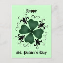 Recherche de trèfle chanceux vœux cartes Élégant