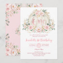 Recherche de noir et rose anniversaire invitations Girl