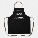 Search for your logo here aprons Printed with logo