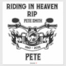 Search for condolences stickers In loving memory