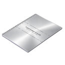 Search for stainless steel notebooks Metallic