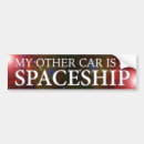 Search for my other car is bumper stickers Space