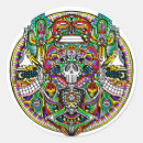 Search for visionary stickers Psychedelic