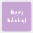 Search for purple happy birthday stickers Modern