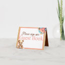 Search for guest book cards Floral