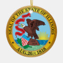 Search for illinois state ornaments America