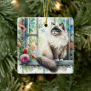 Search for ragdoll cat ornaments Cute