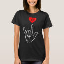 Search for i love you tshirts Hand