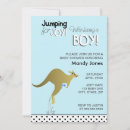 Search for australian animal invitations Blue