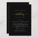 Recherche de classy anniversaire invitations Élégant