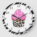 Recherche de horloge murale de cupcake horloges Cupcakes