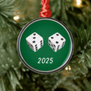 Search for dice ornaments Casino