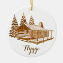 Search for log cabin ornaments Wood